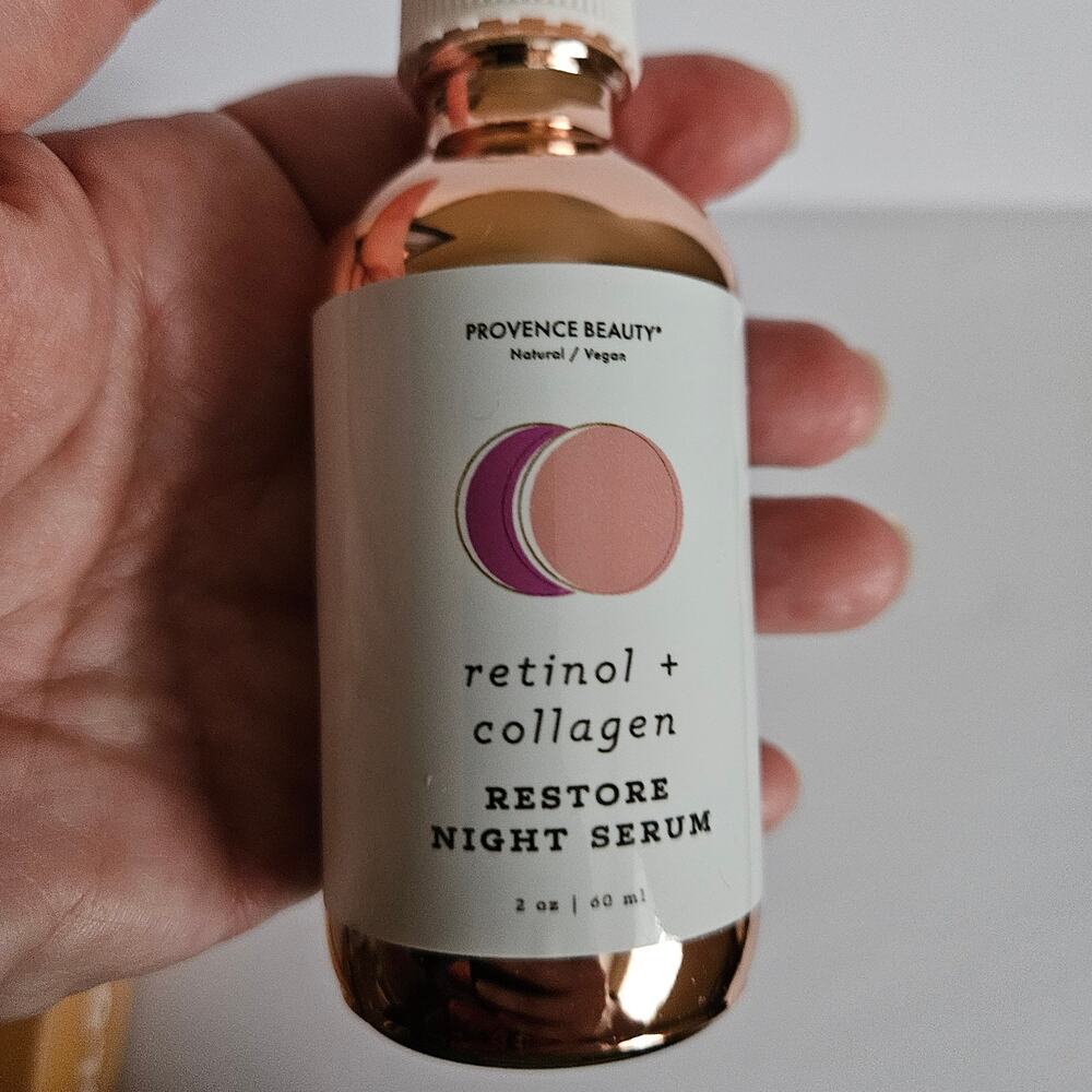 NEW Provence Beauty Vegan Glowy Skin Duo Brighten Daily & Restore Night Serums - Picture 10 of 10